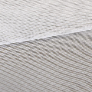 Voilage moustiquaire à nouettes - Blanc