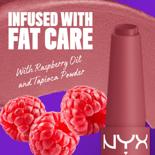 NYX Professional Makeup Fat Matte Rouge à Lèvres Mat Crémeux Blush Blanket