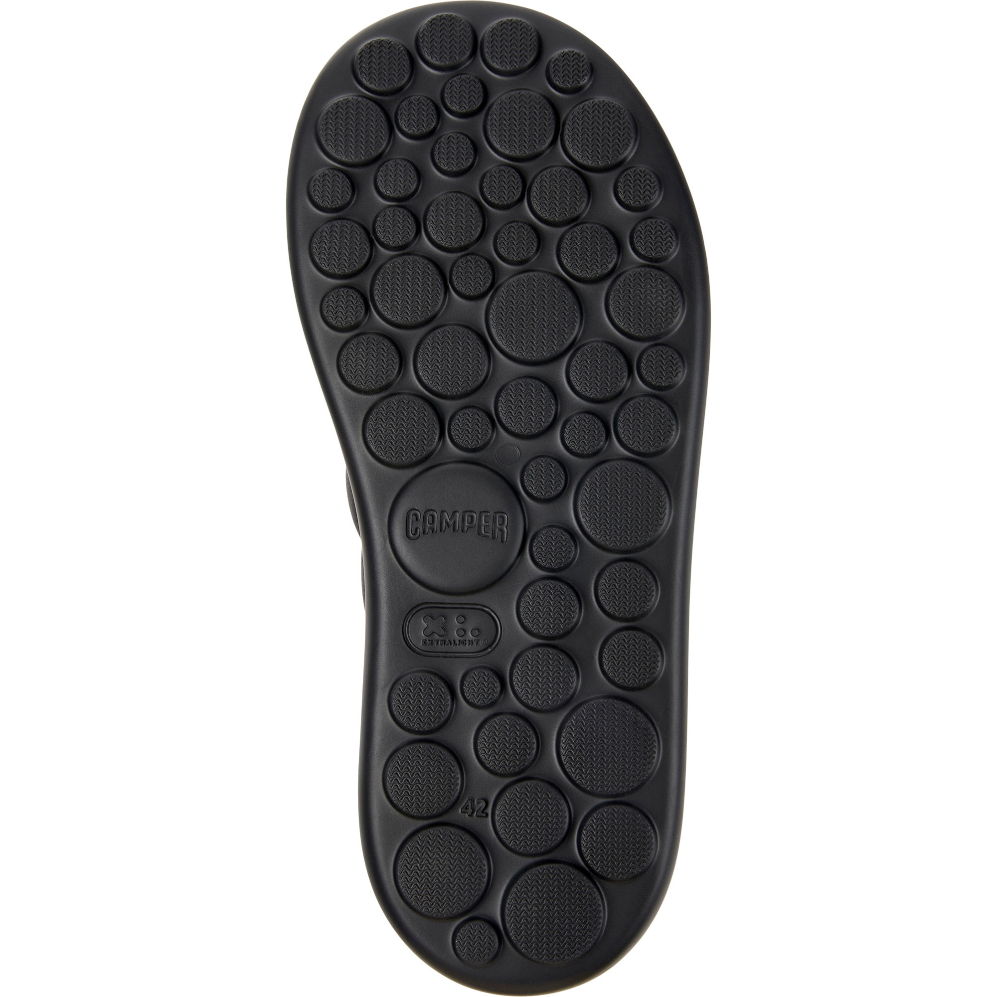 Sandalias - CAMPER Pelotas Flota - Negro - Cuero liso