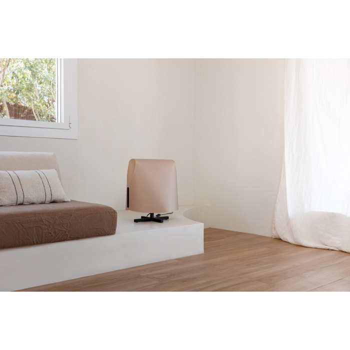 LUANG M Sobremesa negra/camel