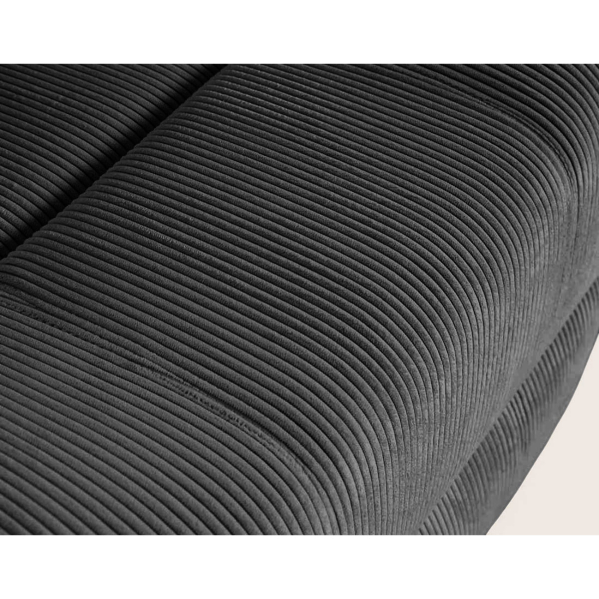 Armand - fauteuil relax électrique en velours côtelé - Gris