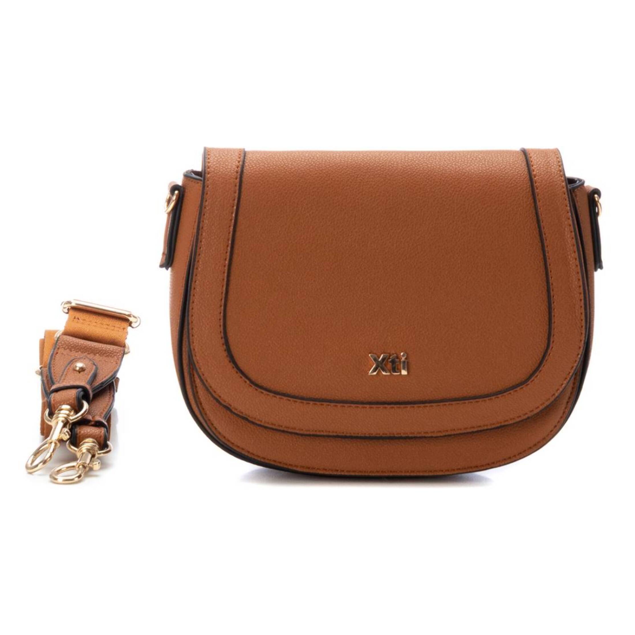 Bolso bandolera camel