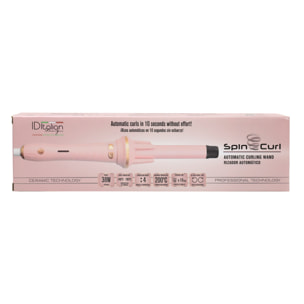 Rizador Ondulador Automático - rosa - 46 W