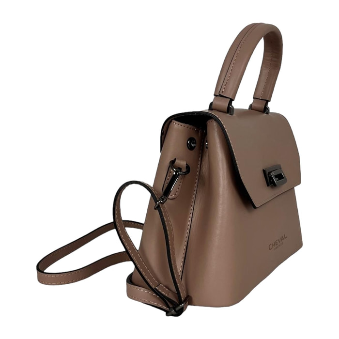 Bolso de mano Cheval Firenze Vittoria Taupe