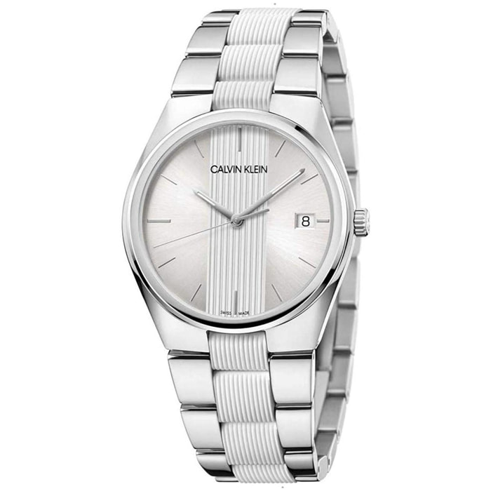 Orologio CALVIN KLEIN CONTRAST Acciaio Bianco