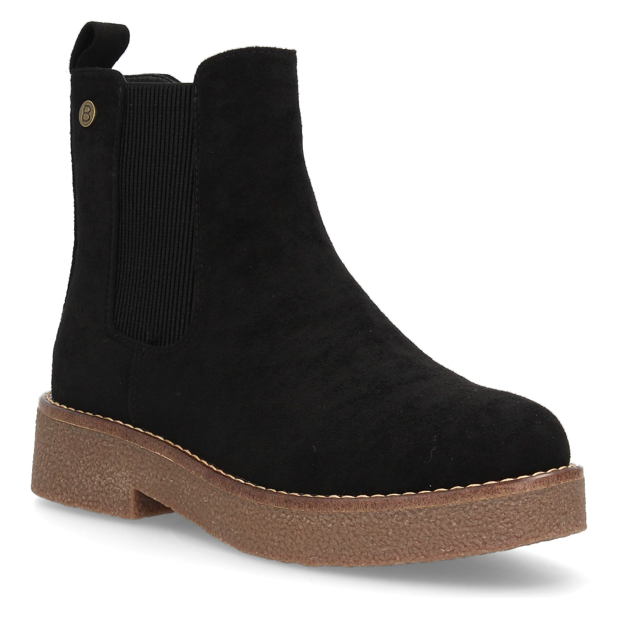 Bota chelsea clásica con cremallera