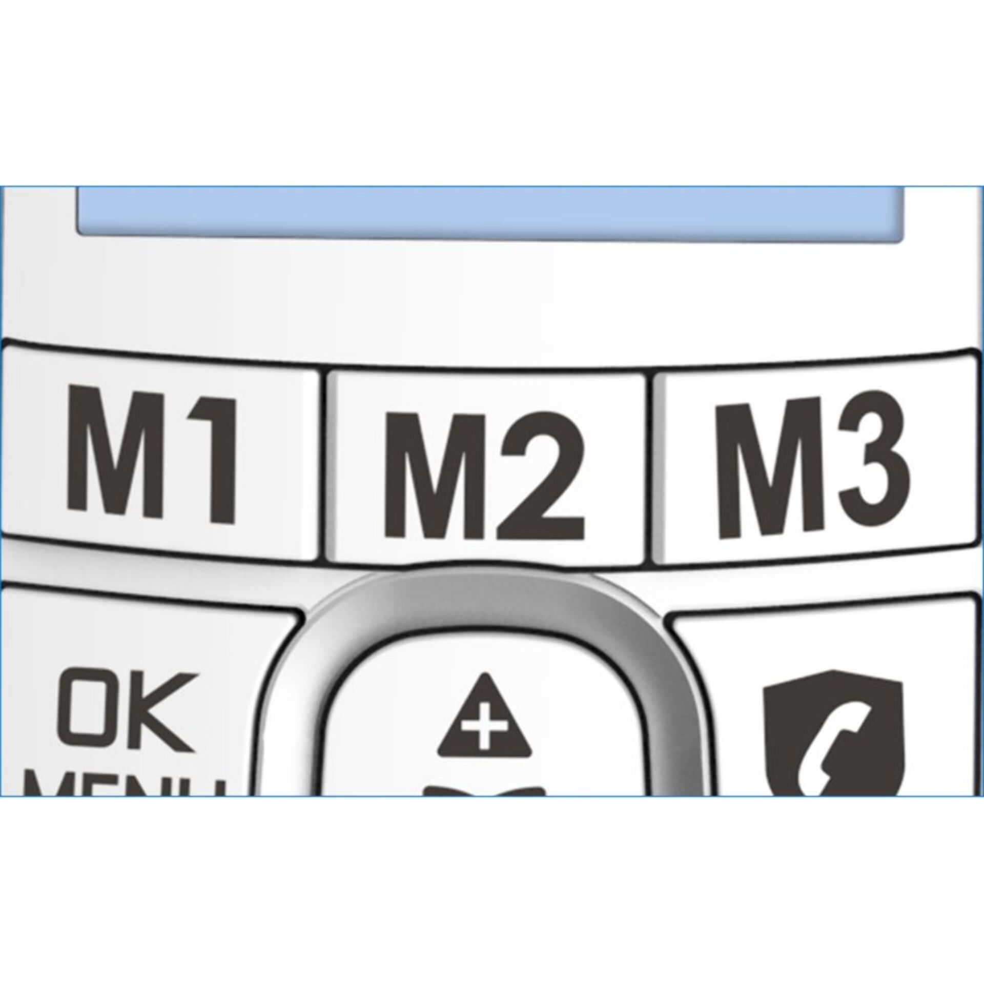 Téléphone sans fil ALCATEL XL785 Solo Blanc