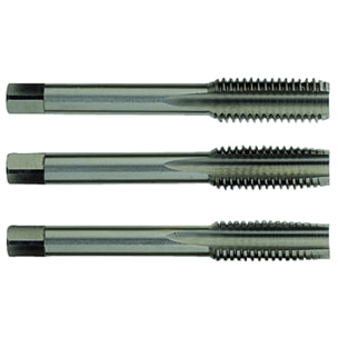 Jeu de 3 tarauds main HSS DIN352 Ø10x150 mm TIVOLY - 1050051100150