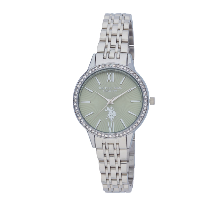 Orologio U.S. Polo Assn. In metallo e acciaio