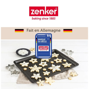 Plaque de cuisson four 42 x 32 cm Zenker Black Metallic