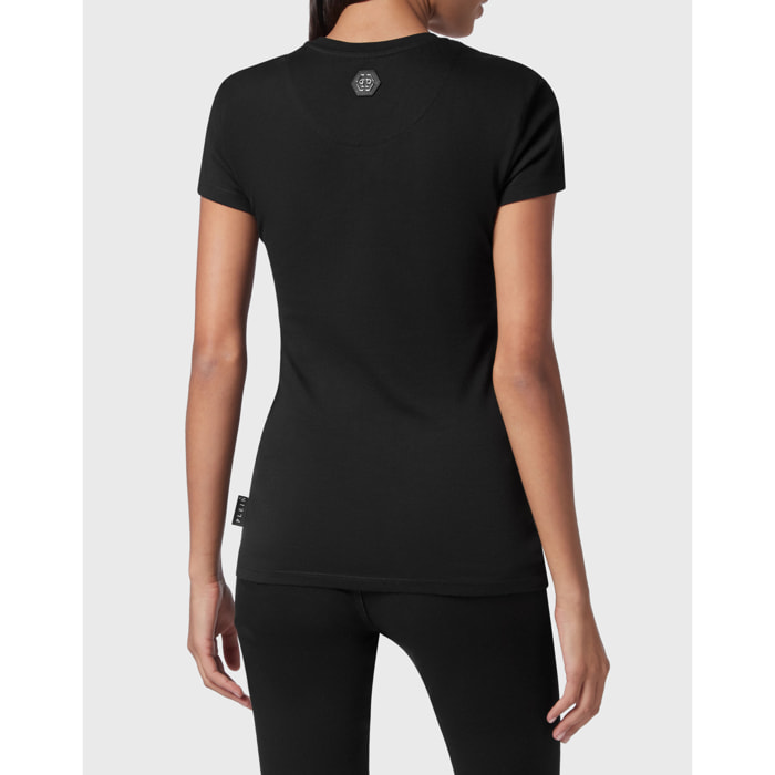 PHILIPP PLEIN T-Shirt Round Neck GOTHIC PLEIN