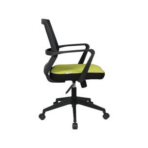 Fauteuil de bureau à roulettes "Philippe" - Vert