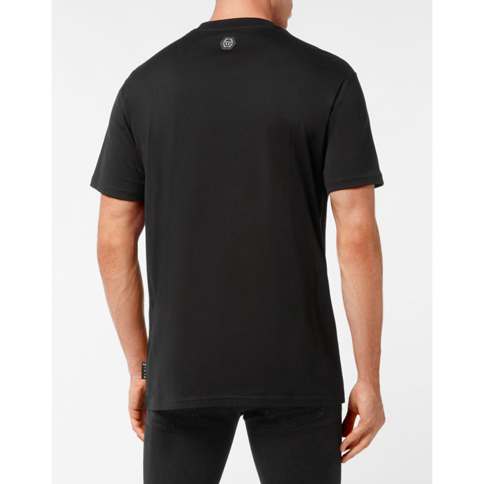 PHILIPP PLEIN T-Shirt Round Neck SKULL