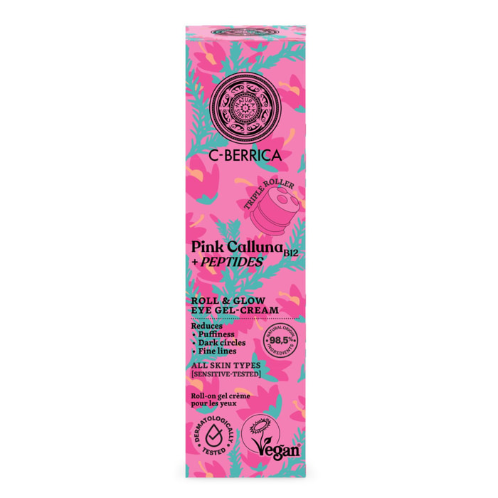 Pink Calluna - Roll-On Gel Yeux Anti Cernes et Poches 20ml