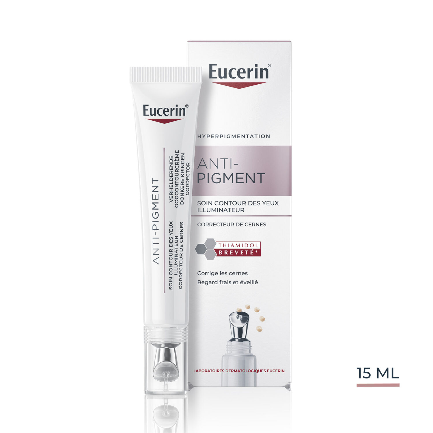 ANTI-PIGMENT - Soin Contour des Yeux Illuminateur Correcteur de Cernes 15 ml
