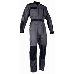 Combinaison double zip Chlore LMA Gris sombre / Noir - T1/ T.XS - 4112 T.XS