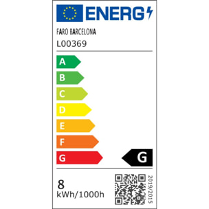 NOVO 500 APLIQUE TERRACOTA LED 15W 2700K