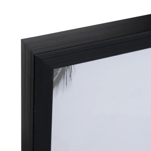 Affiche encadrée Ayu noir et blanc 70x100cm