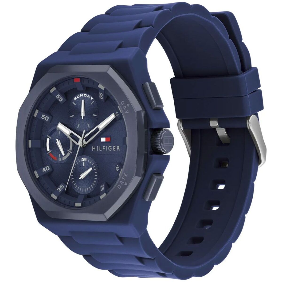 Reloj Tommy Hilfiger 1792122 Hombre Analogico Cuarzo con Correa de Silicona