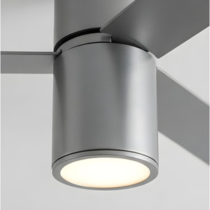 Forlight Ventilador IP20 Formentera E27 23W Gris Blanco