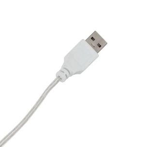 Tube néon mural led "Good vibes" rose L 40,5cm