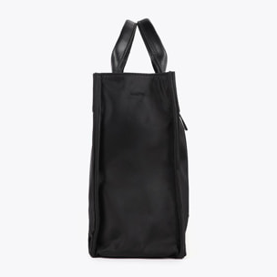 Borsa in Nylon Effetto Pelle