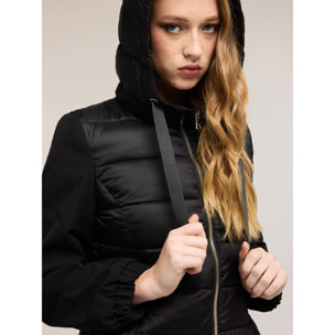 Motivi - Piumino lightweight bimaterico - Nero