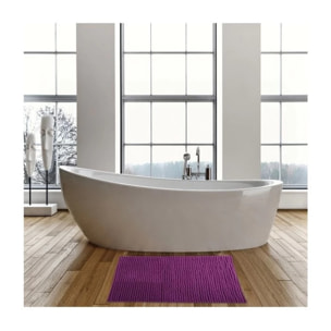 Tapis de bain Microfibre CHENILLE Violet MSV