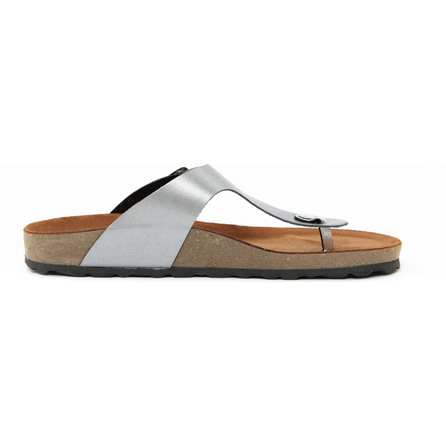 Sandalo flat Donna colore Grigio