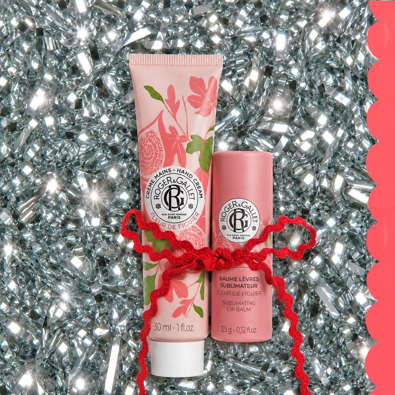 Fleur de Figuier - Coffret Baume Lèvres Sublimateur + Crème Mains Bienfaisante 30 ml