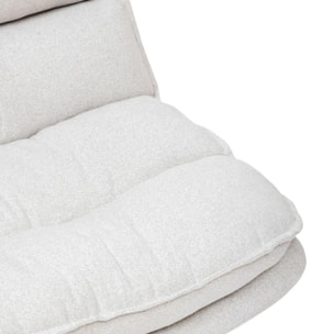 Fauteuil pivotant "Harper" lin