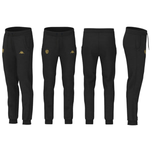 Kappa - Pantaloni Uomo Nero - Atwils Spezia