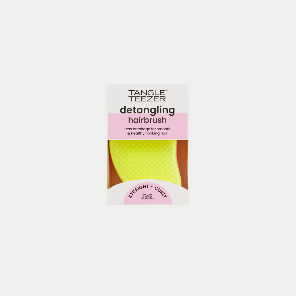 TANGLE TEEZER THE ORIGINAL: Salmon Pink / Yellow