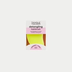 TANGLE TEEZER THE ORIGINAL: Salmon Pink / Yellow