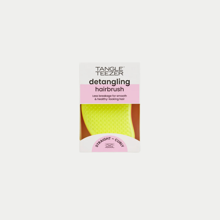 TANGLE TEEZER THE ORIGINAL: Salmon Pink / Yellow