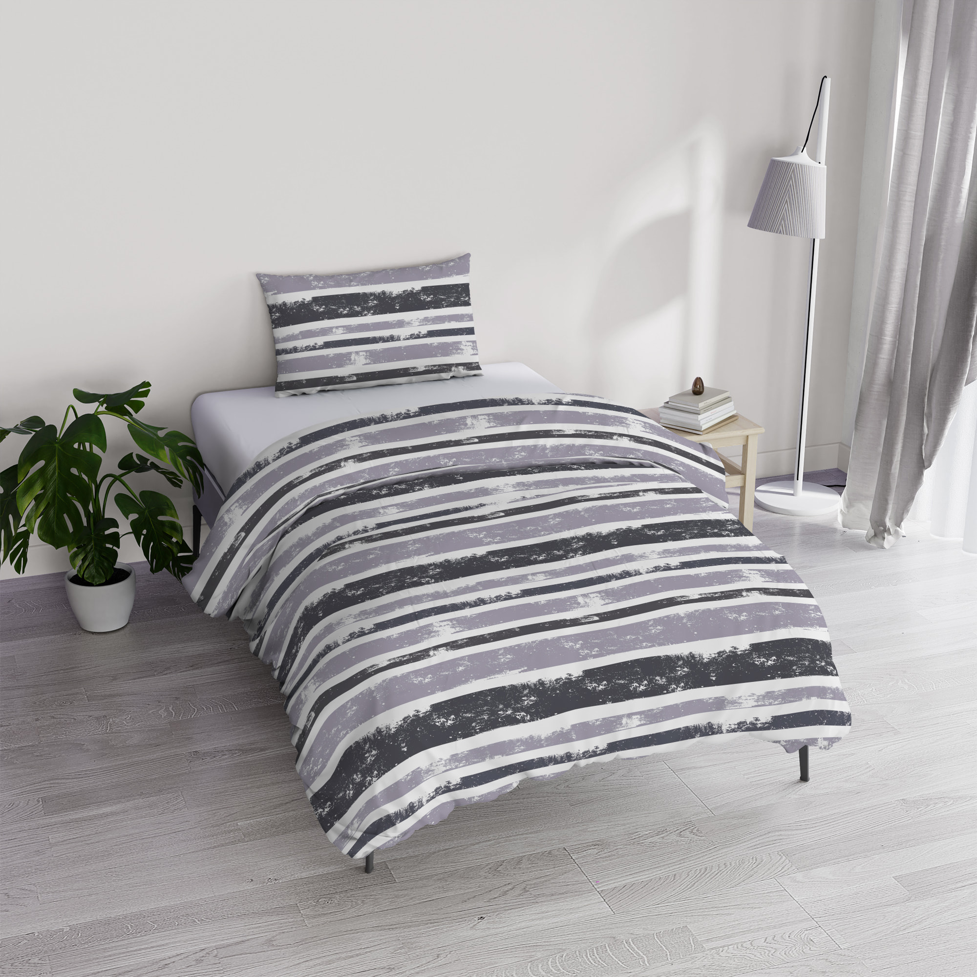 PARURE COPRIPIUMINO RIVER SINGOLO OKA