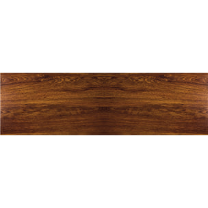 Rouleau revêtement adhésif vinyle au mètre - Sticker lavable Cuisine Meuble Armoire Porte - BOIS BRUN FONCÉ