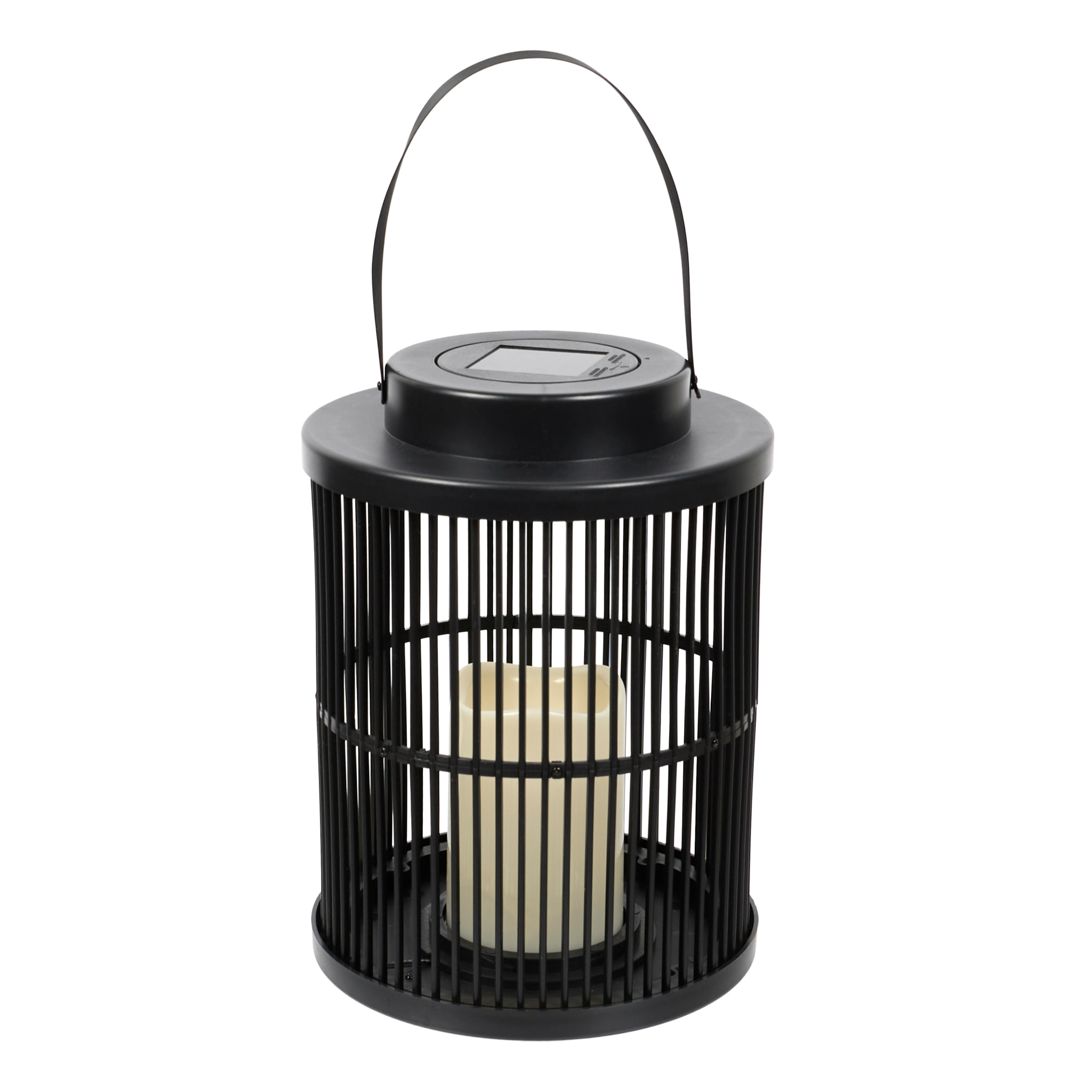 Lanterne Solaire Effet Bougie H25cm