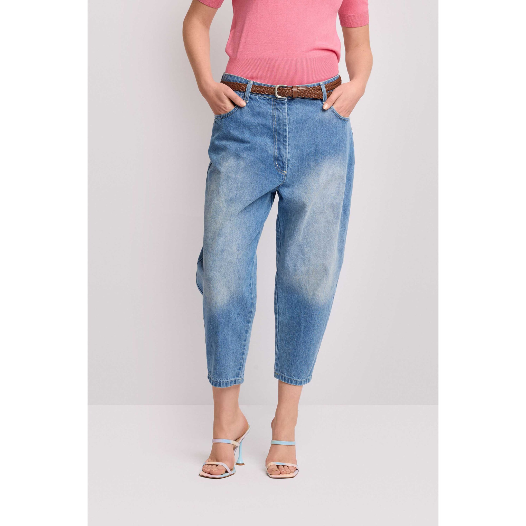 Kocca - Pantaloni in denim di cotone Donna, Denim