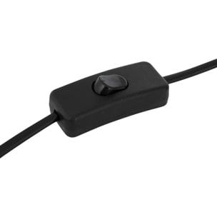 Lampe Monia H42cm noir