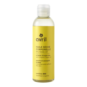Huile Sèche Corporelle - Huile Sèche Corporelle Certifiée bio