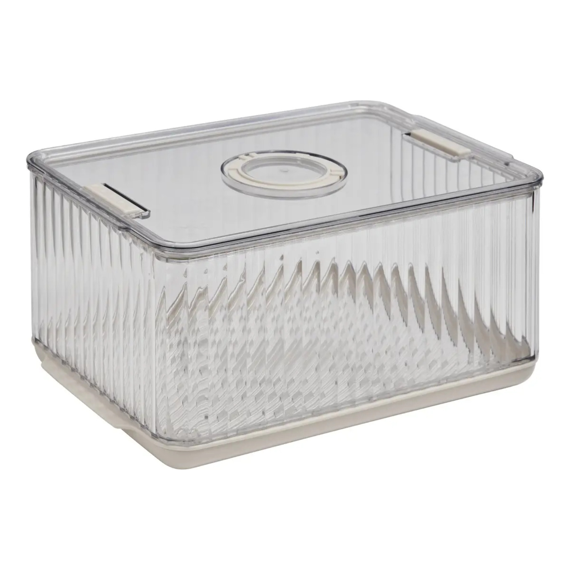 Organiseur réfrigérateur Streaks transparent