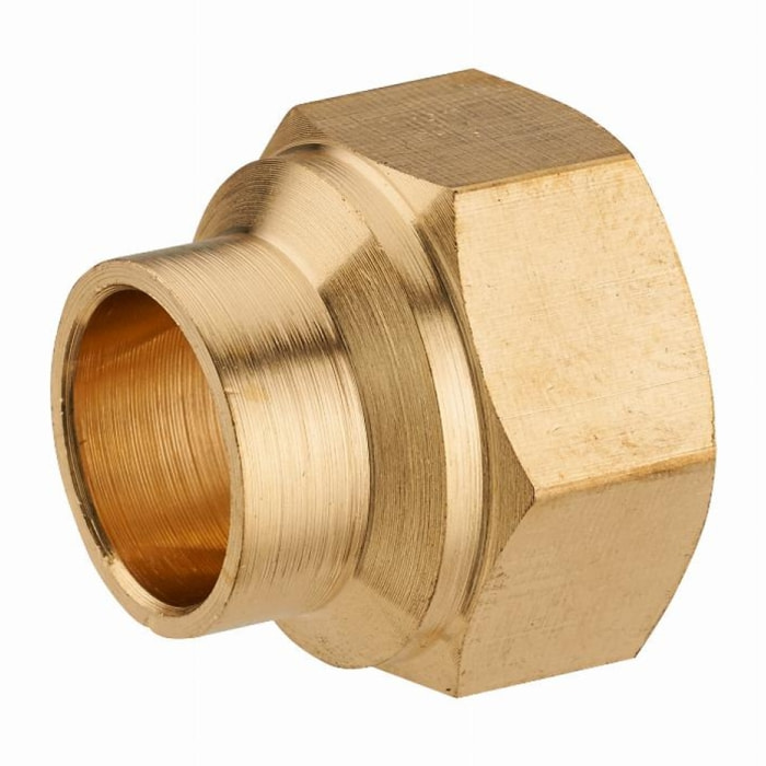 Manchon laiton à visser femelle F1/2' (15x21) NOYON & THIEBAULT - à souder - Ø 14 mm - 1122-1514L1
