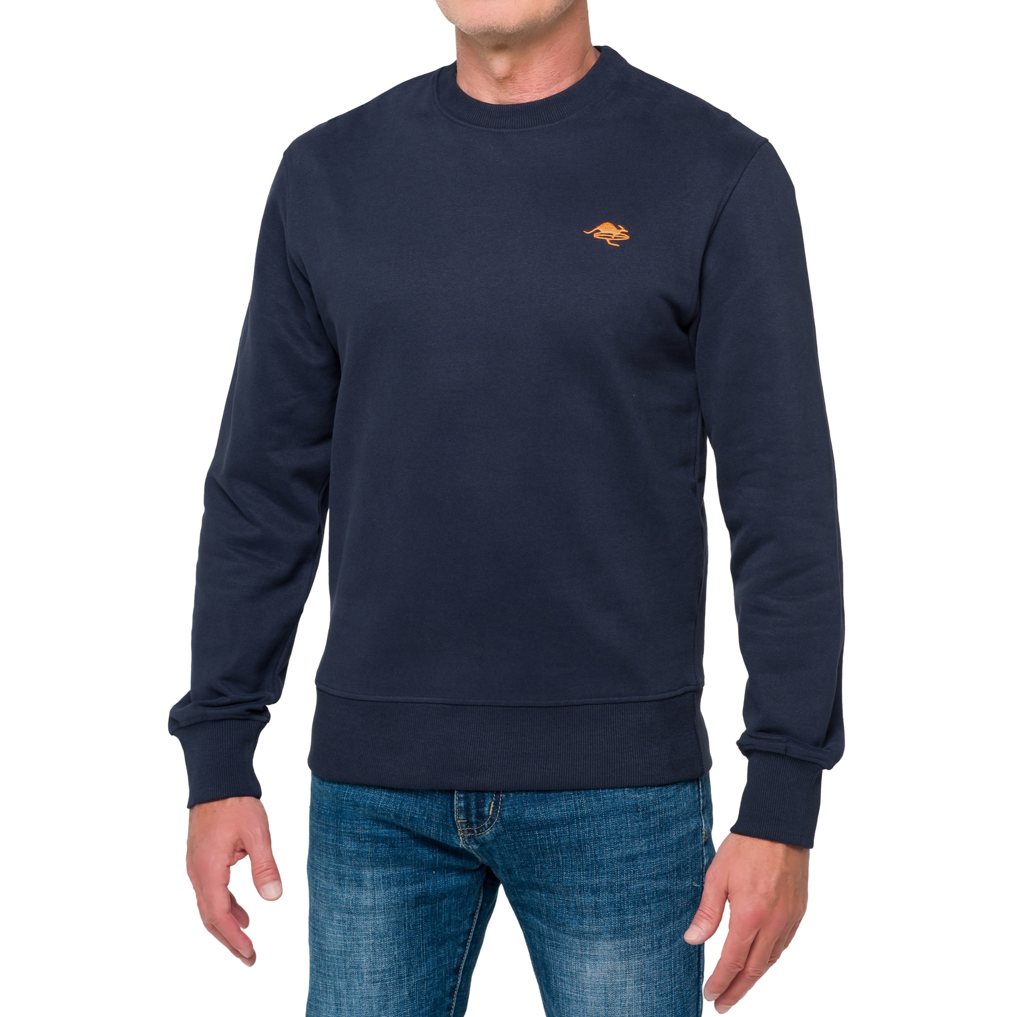 Sudadera de cuello redondo Hot Buttered Eagle Azul