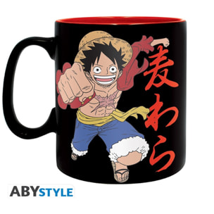 One Piece - Tazza - 460 Ml - Luffy & Skull - Album Per Carte Box