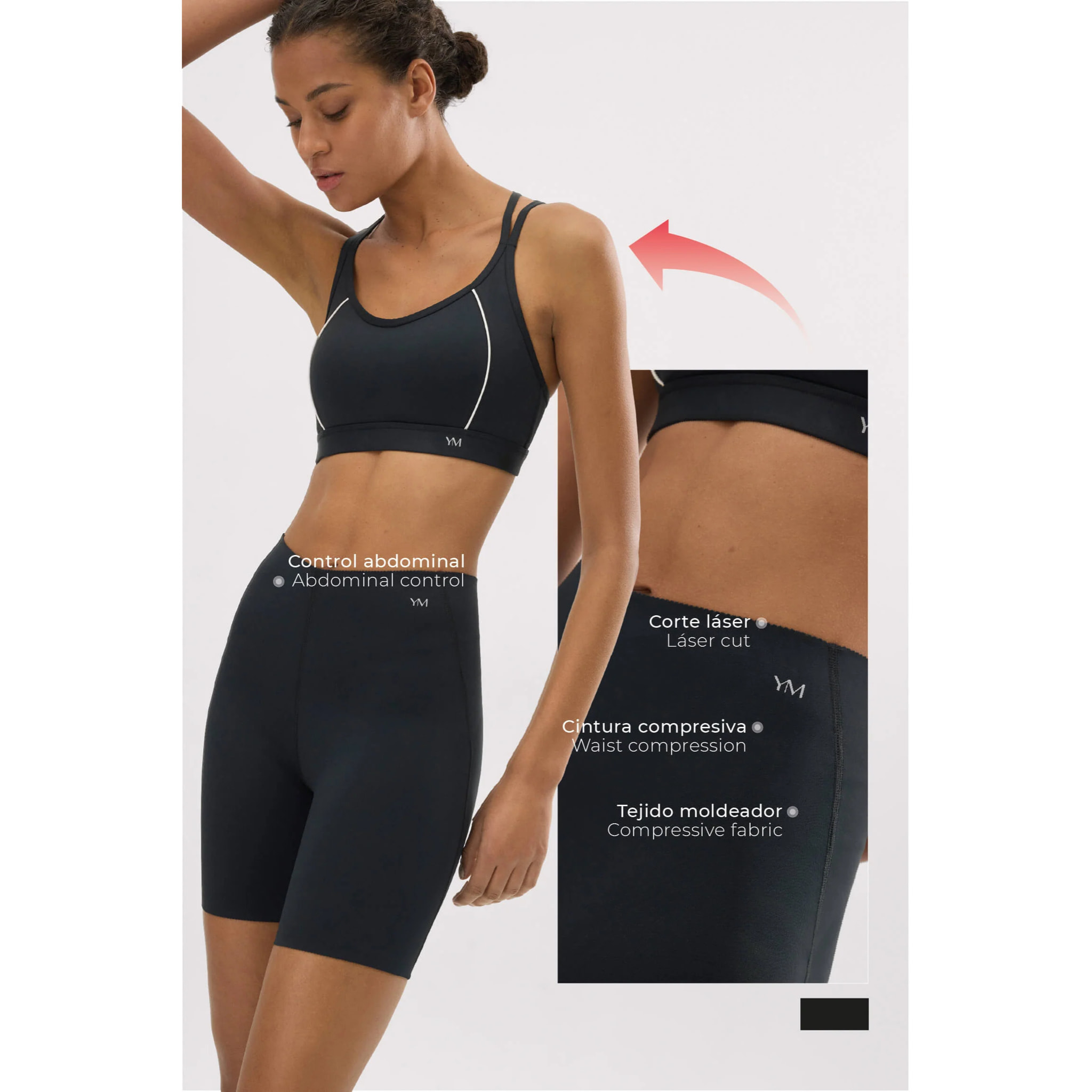 Leggings vita alta Nero