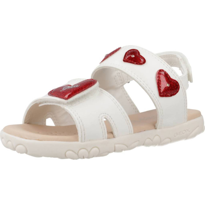 Sandalias Niña de la marca GEOX  modelo J SANDAL HAITI GIRL BLANCO