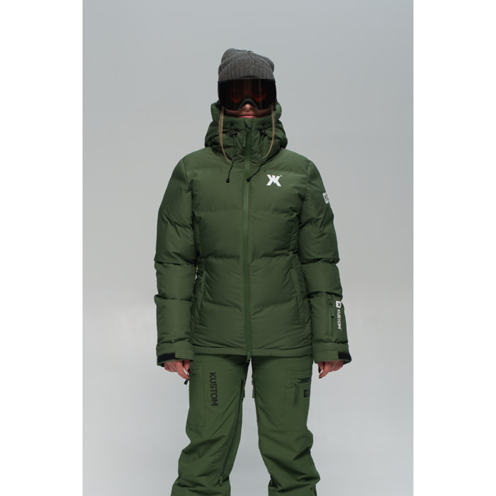 Chaqueta aislante para mujer KUSTOM SOLARA Insulated - Azulón
