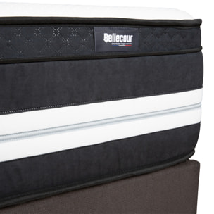 Matelas Chambord, 32 cm, Micro-Ressorts & Mémoire de Forme, Soutien Ferme, Aération Optimale