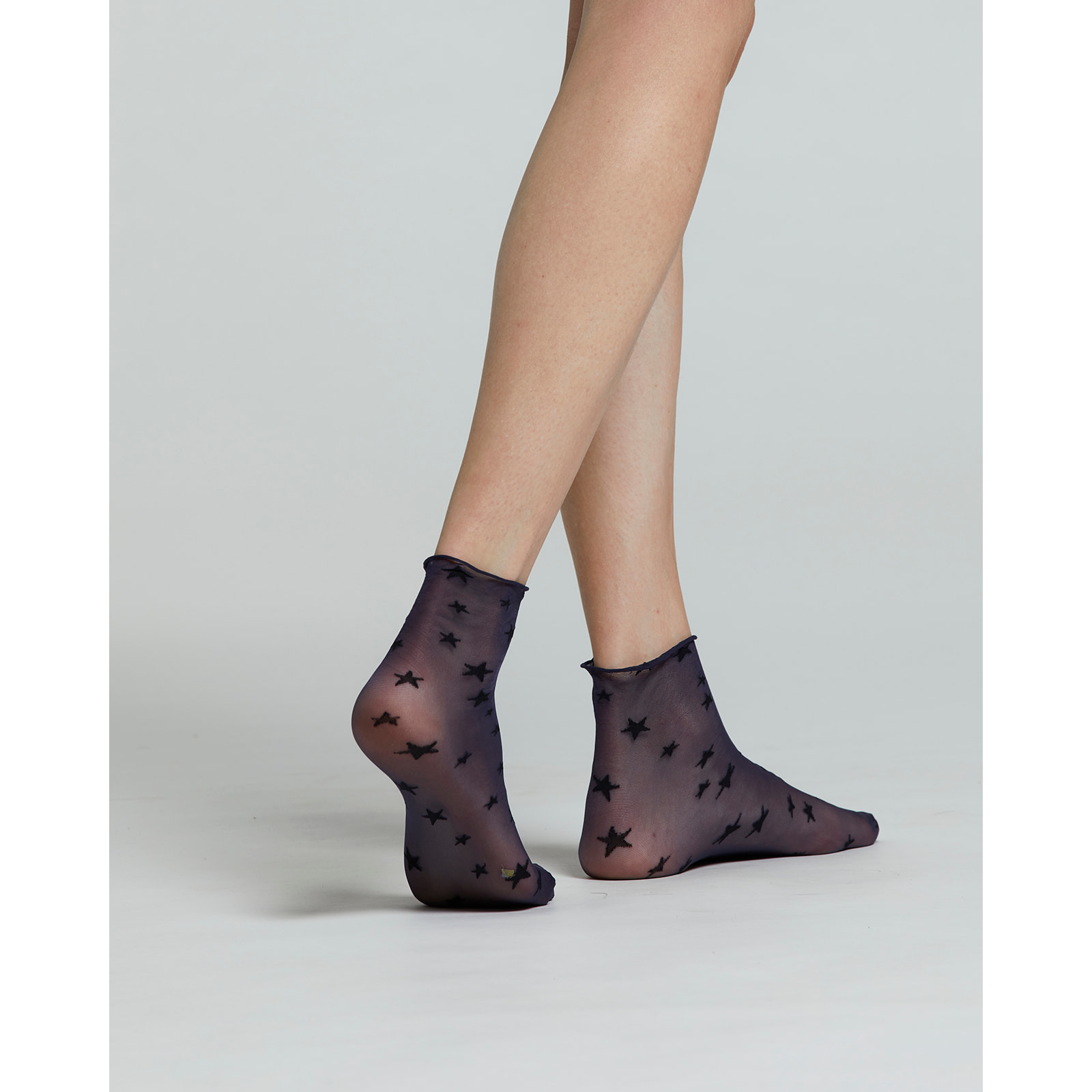 CALZINO VELATO ALYSSA CON FANTASIA STELLE